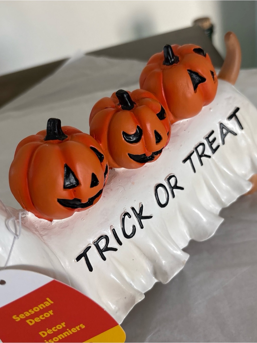 Ghost Dog Halloween Decor – Trick or Treat Dachshund with Jack-O’-Lanterns NEW - Picture 11 of 13